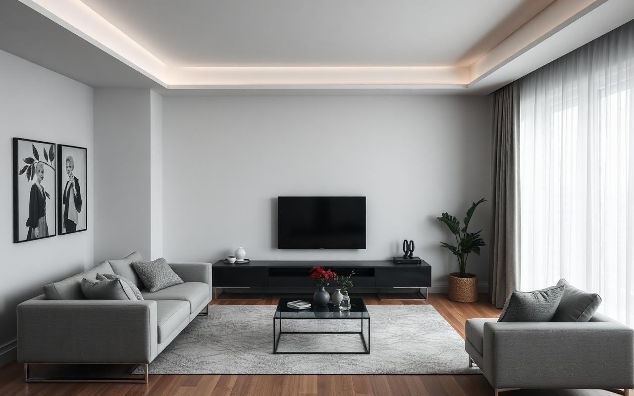 Before: unedited raw interior photograph